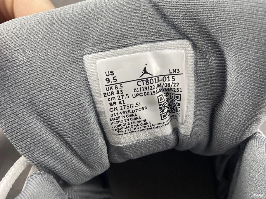Reps 12 Retro Stealth - Jordan CT8013-015 0517